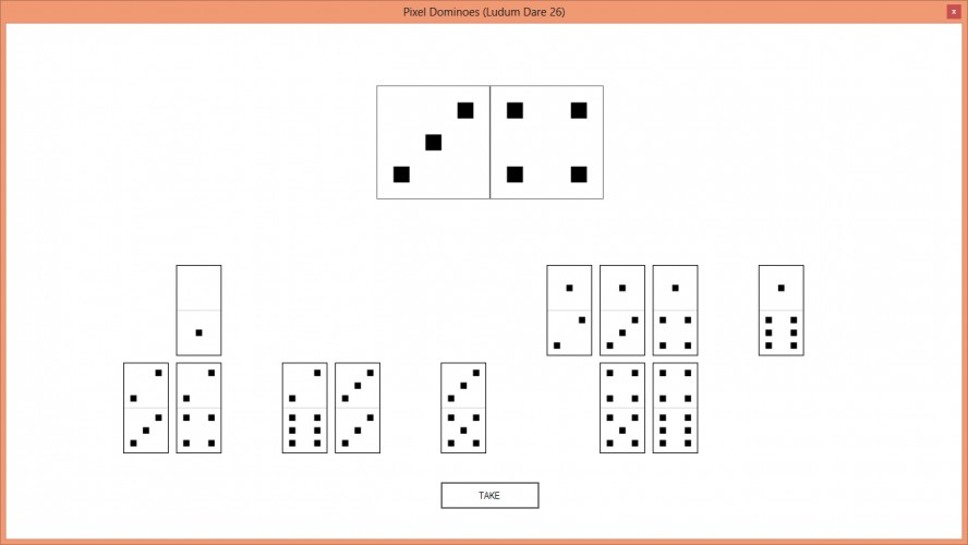 Pixel Dominoes