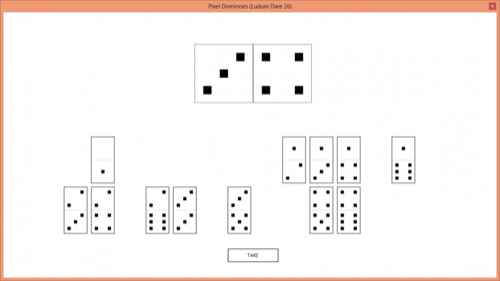 Pixel Dominoes