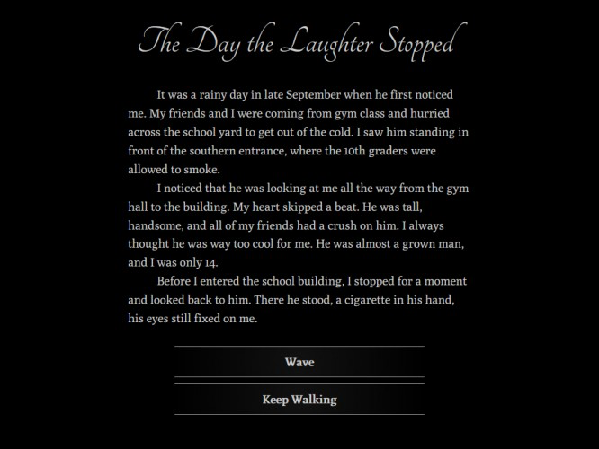 The Day the Laughter Stopped