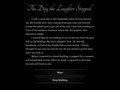 The Day the Laughter Stopped