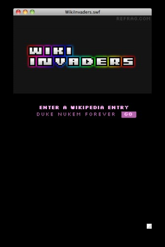 WikiInvaders - A Typing Game