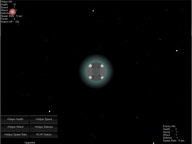 Defense Of The Space Station Guardian