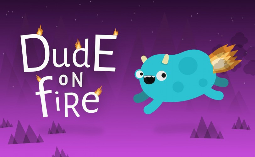 Dude On Fire