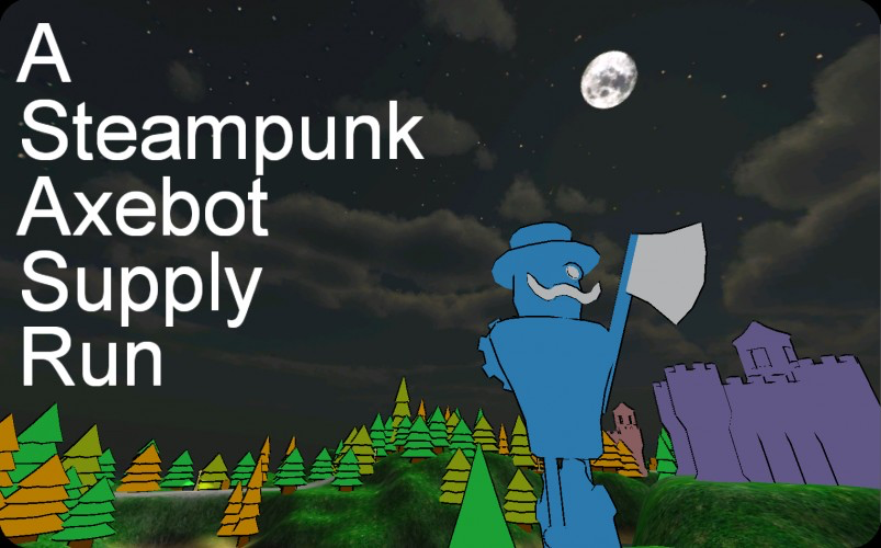 A Steampunk Axebot Supply Run