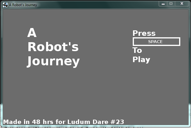 A Robot's Journey
