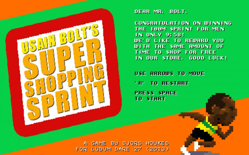 Usain Bolt's Super Shopping Sprint