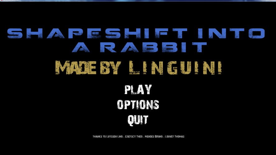 Shapeshift into a Rabbit !