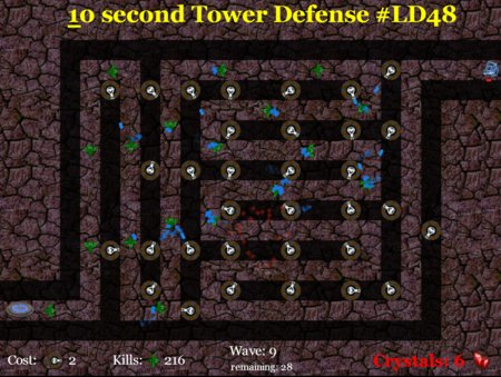 10 Second Tower Defense - DEFEND THE TESSERACT!