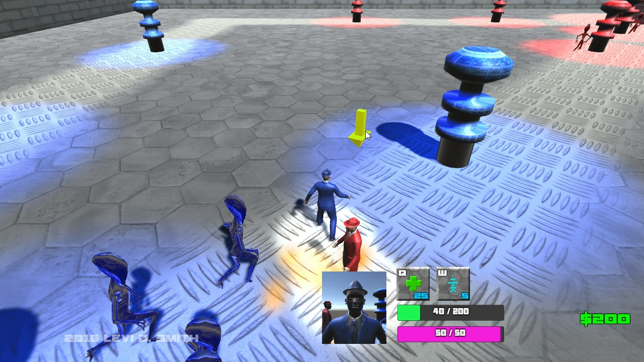Agents vs Aliens