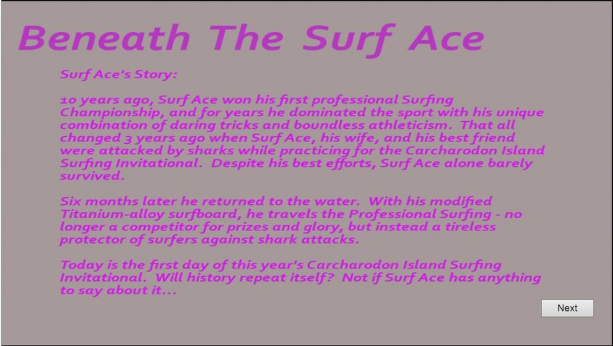 Beneath the Surf Ace