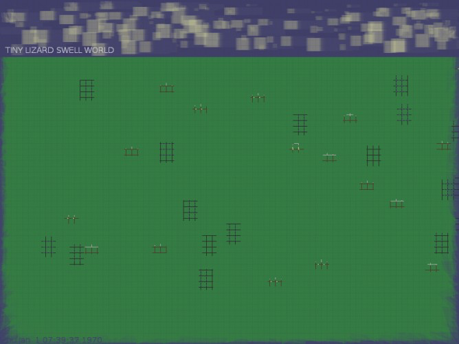 TINY LIZARD SWELL WORLD