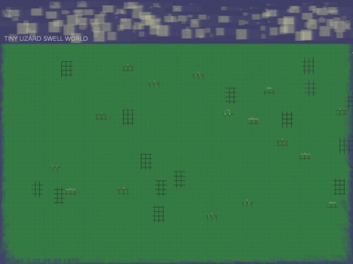TINY LIZARD SWELL WORLD