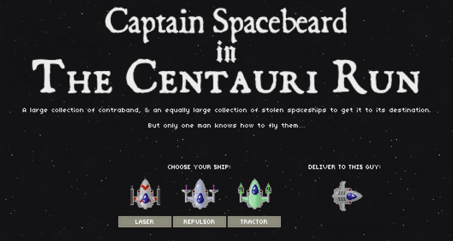 Captain Spacebeard in: The Centauri Run