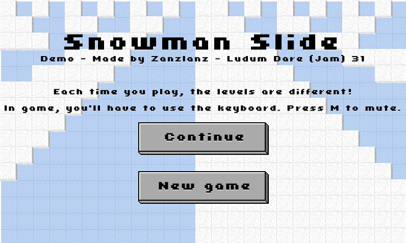 Snowman Slide