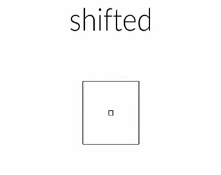 shifted