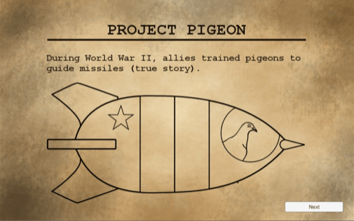 Project Pigeon