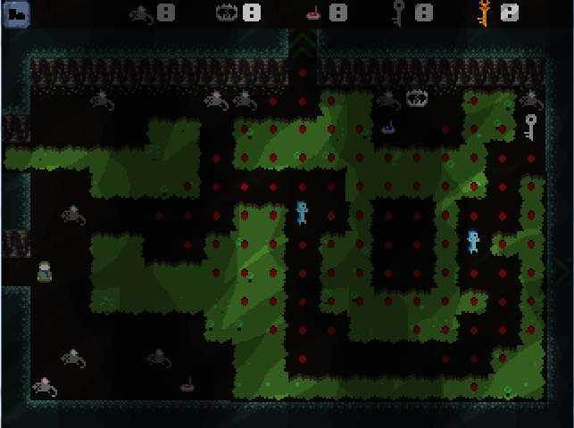 Alone in a cave