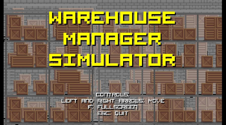 Warehouse Manager Simulator