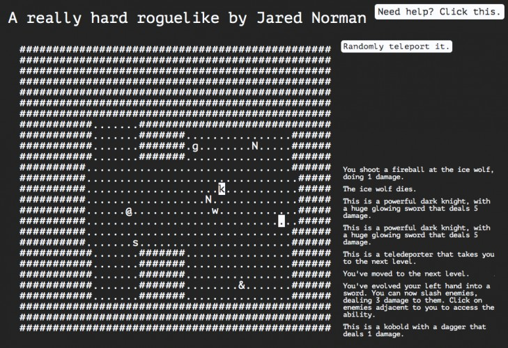 A really hard Roguelike