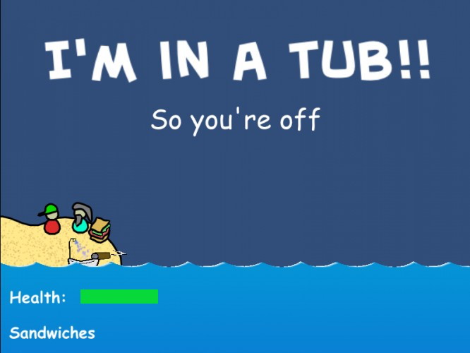 I'm in a Tub!!