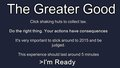 The Greater Good