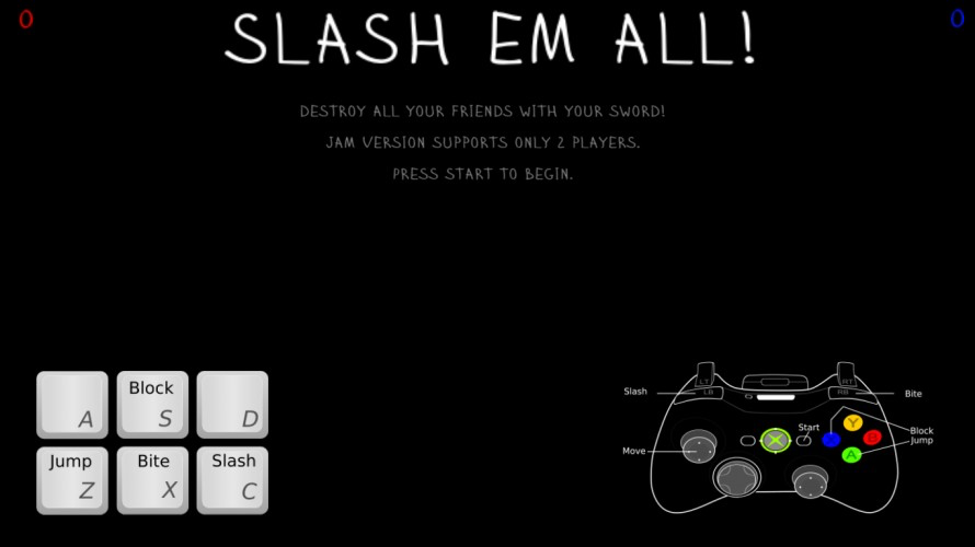 Slash em all!