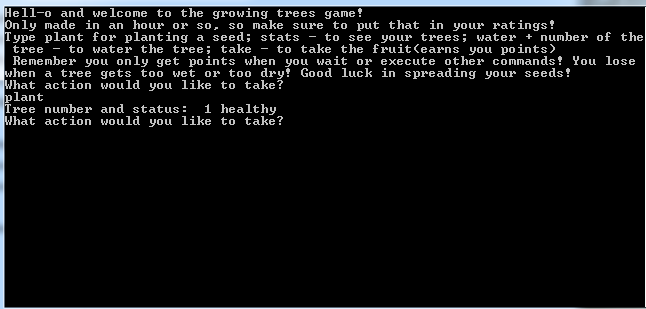 Trees - 60 lines of code - 60 minutes time...