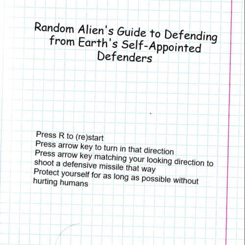 Random Alien's Guide to Defending blah blah blah