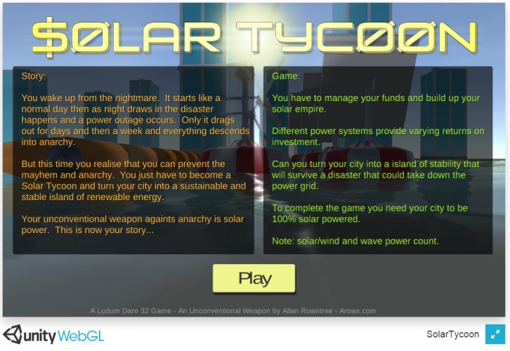 Solar Tycoon
