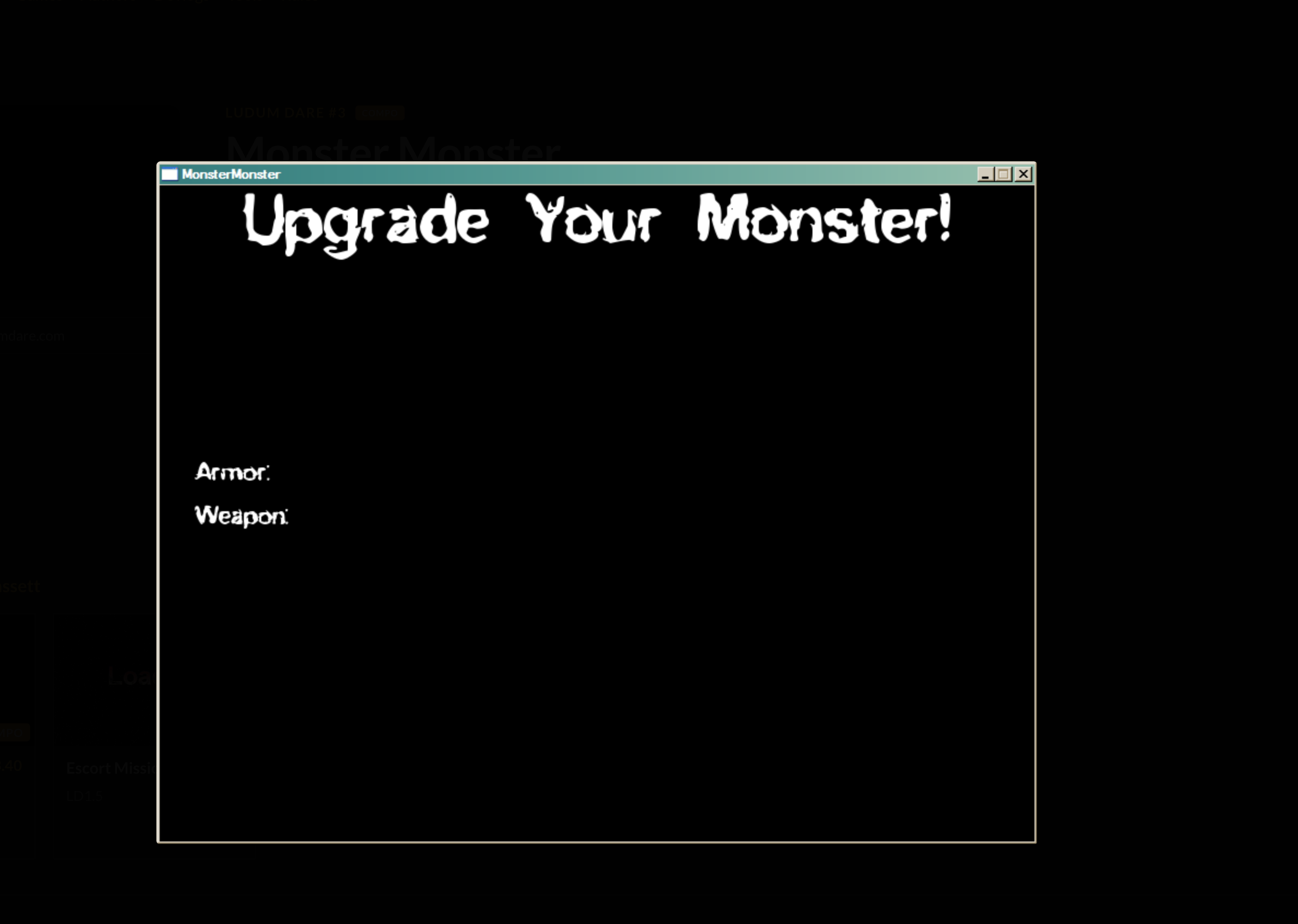 Upgrade Your Monster