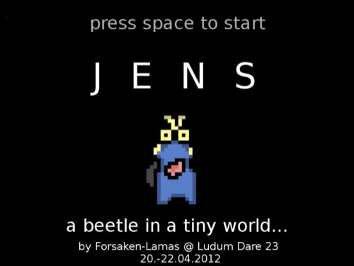JENS - a cute beetle in a tiny world...
