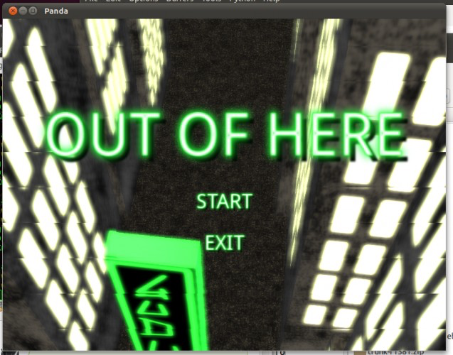 OUT OF HERE