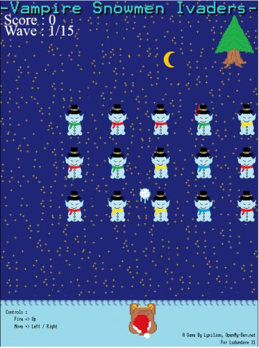 Vampire Snowmen Invaders