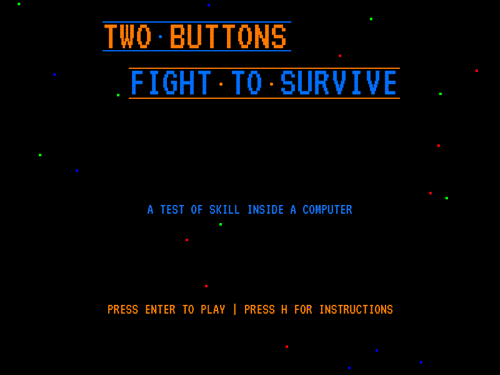 Two Buttons Fight to Survive
