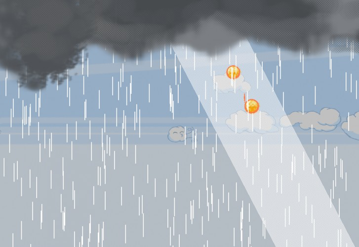 Rainy Rainbow
