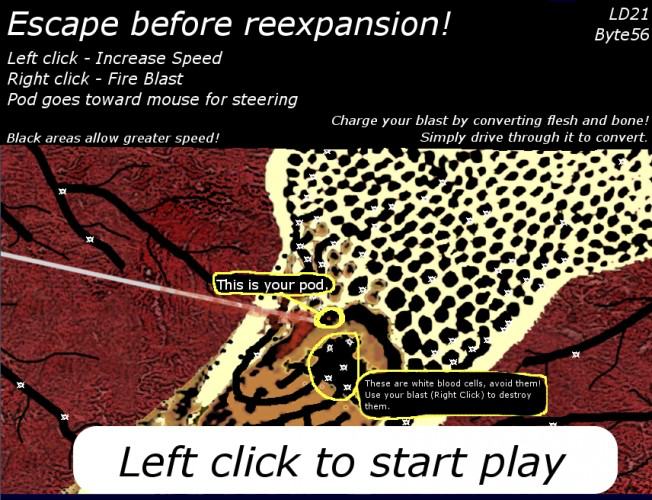 Escape innerspace!
