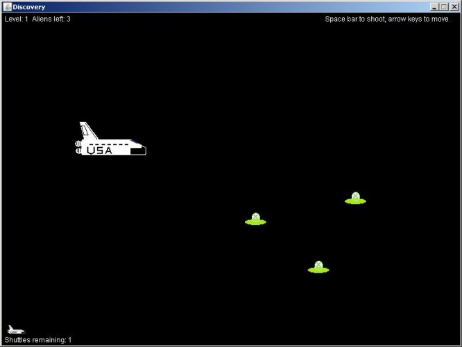 Discovery Shuttle Defender