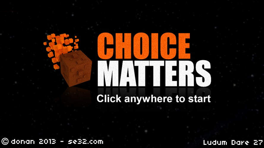 Choice Matters