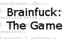 Brainfuck: The Game