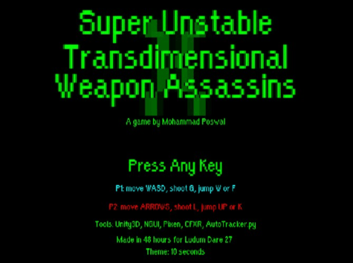 Super Unstable TransDimensional Weapon Assassins X