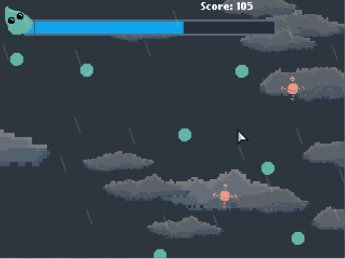 Particle Drop