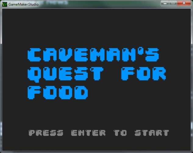 Caveman's Quest for Food