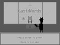 Last words