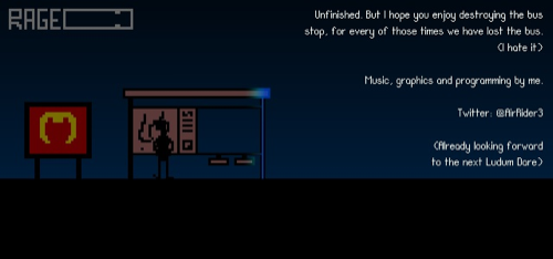 Alone at the Bus Stop
