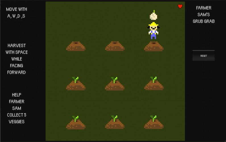 Farmer Sam's Grub Grab