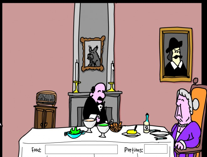 Zombie dinner