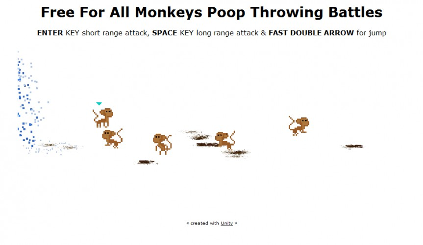 Free For All Monkeys Poop Throwing Battles