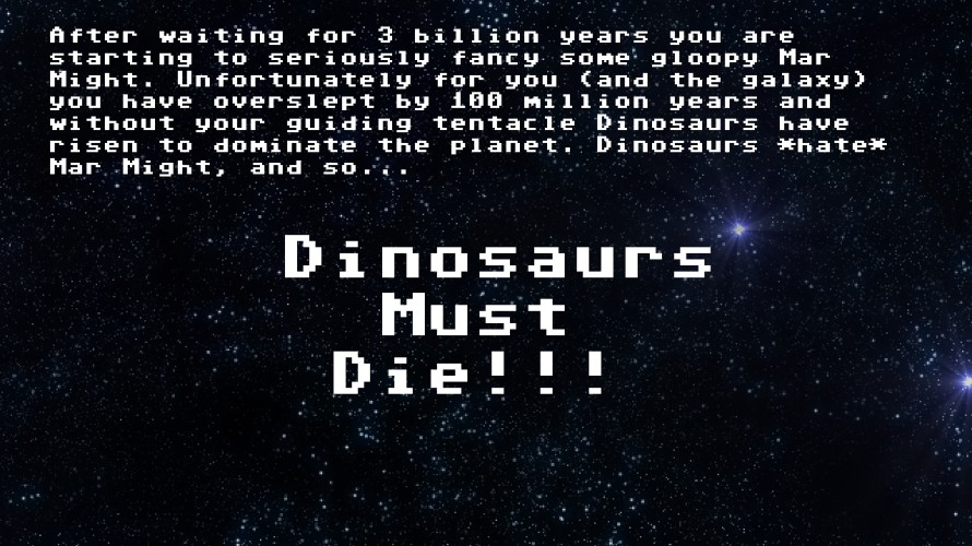 Dinosaurs must Die!