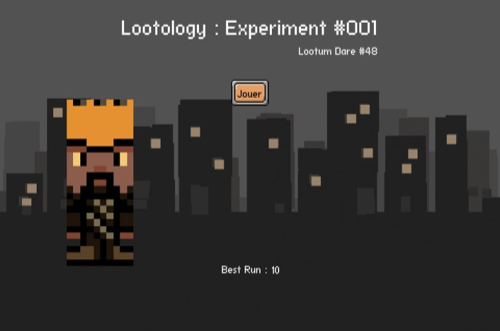 Lootology : Experiment #001