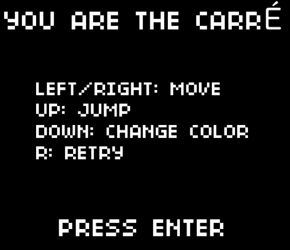 You are the carré